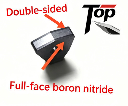 Wear Resistant Double Sided Full Face PCBN Tools 